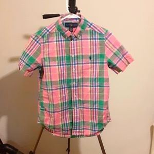 Polo button up shirt